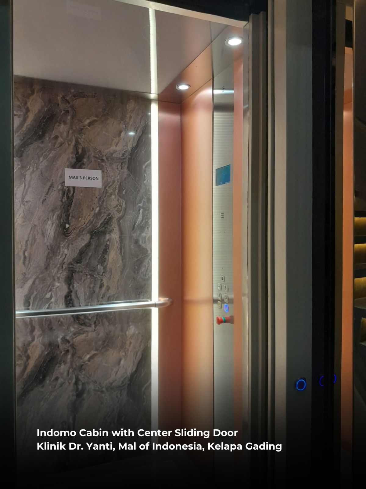lift kabin klinik kecantikan jakarta