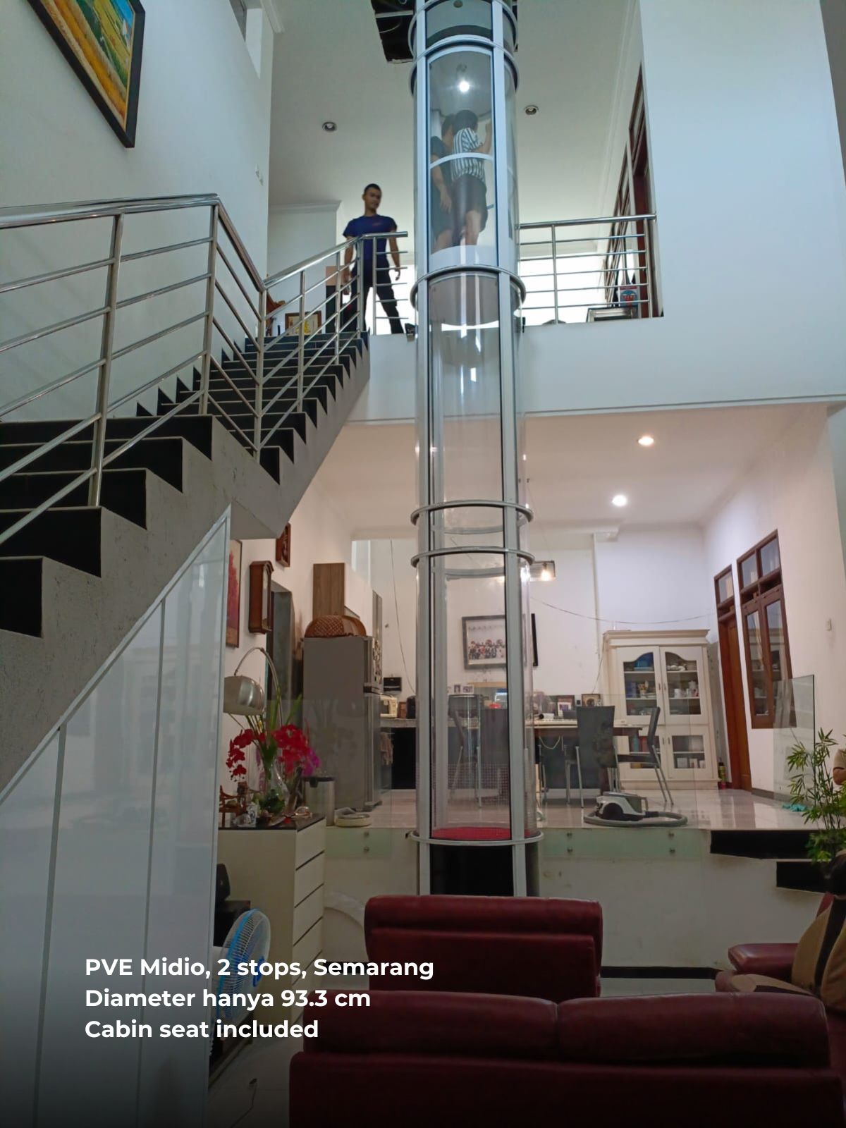 lift tabung pve hemat listrik