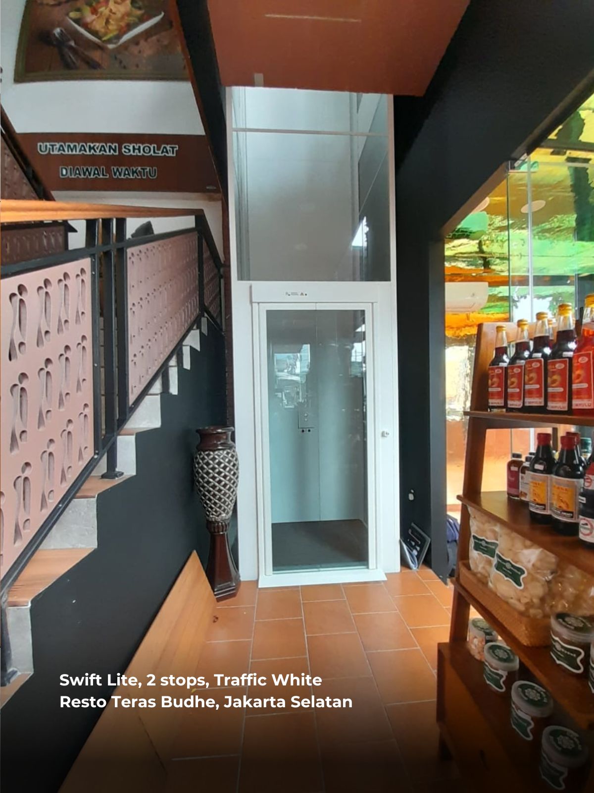 lift rumah swift lite teras budhe jakarta selatan