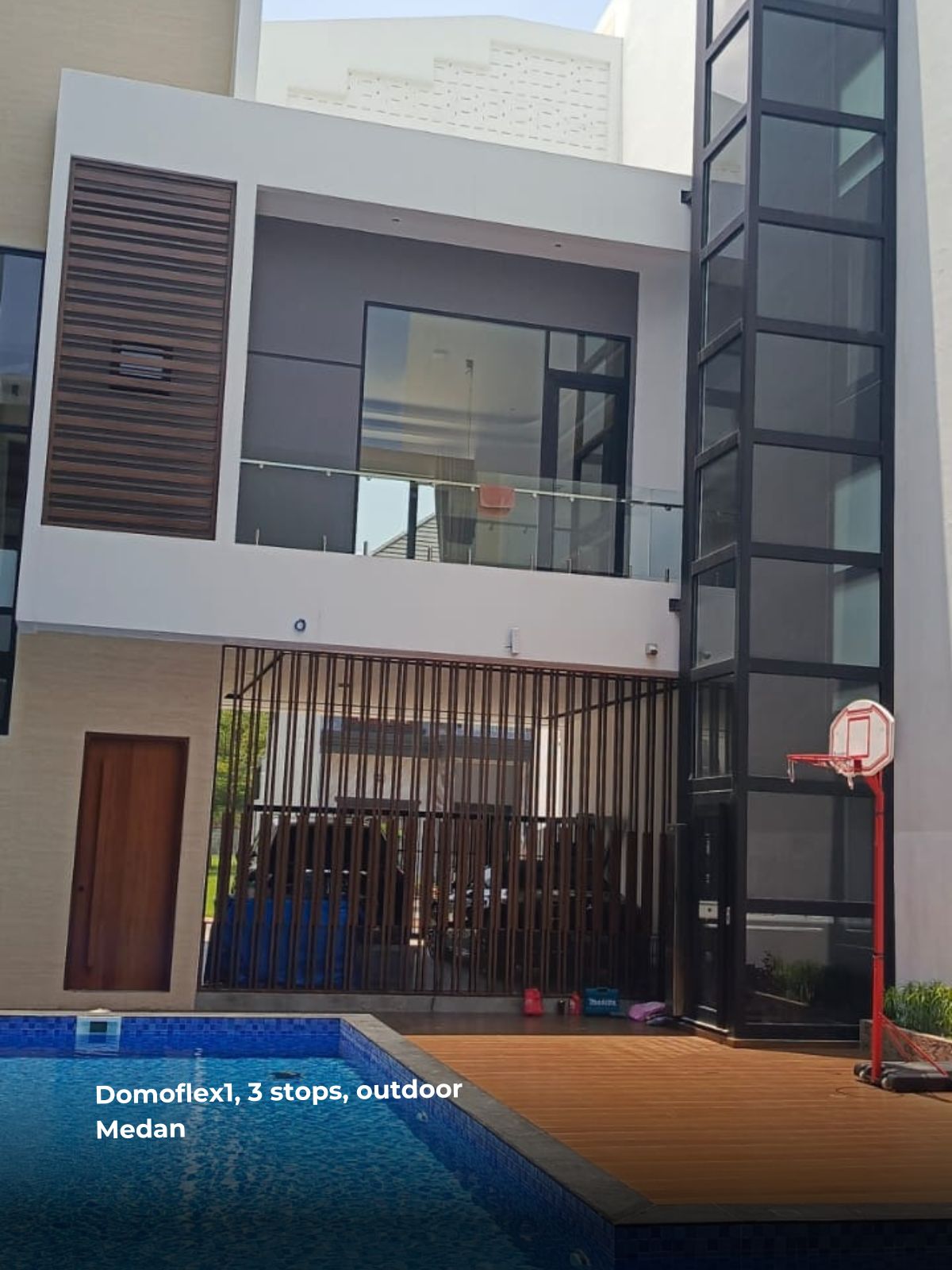 jual lift rumah medan pasang lift rumah outdoor